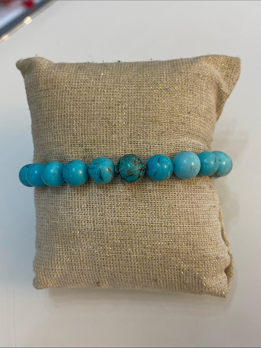 Blue stone bracelet - Picture 7 of 8